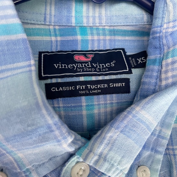 Vineyard Vines classic fit button down linen shirt - Picture 3 of 3